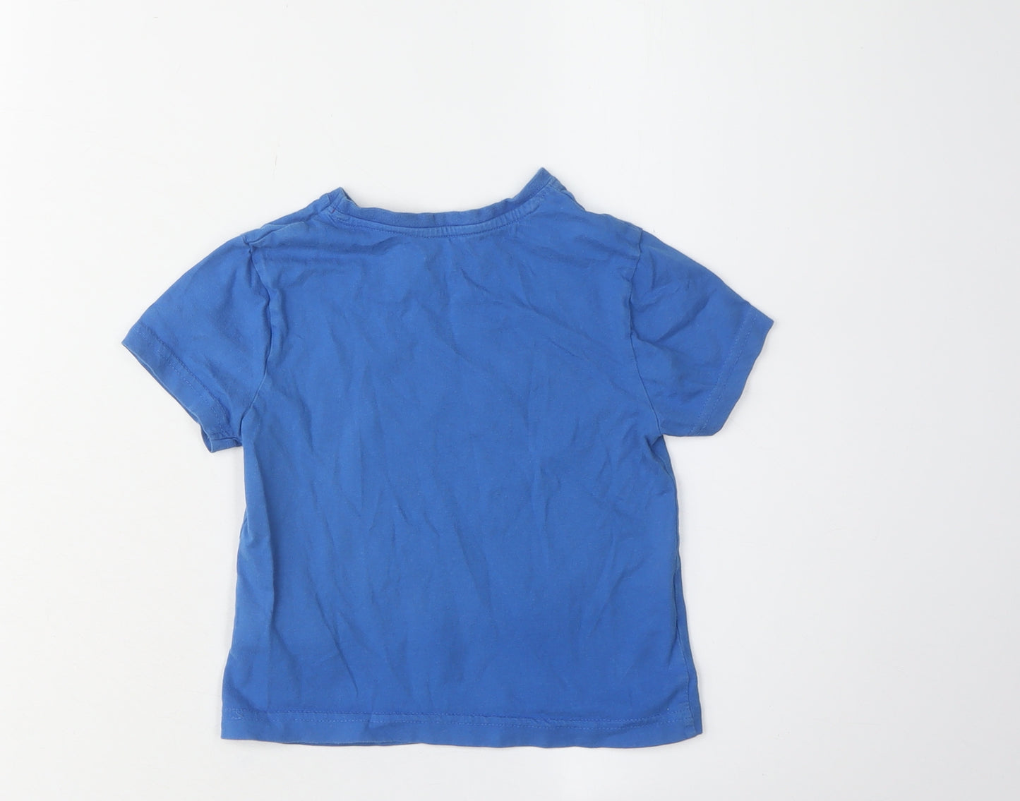 Marvel Avengers Boys Blue T-Shirt 2-3 Years Graphic Print