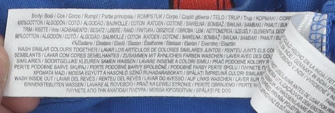 Marvel Avengers Boys Blue T-Shirt 2-3 Years Graphic Print