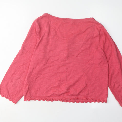 Marks and Spencer Women's Pink Cardigan Size 12