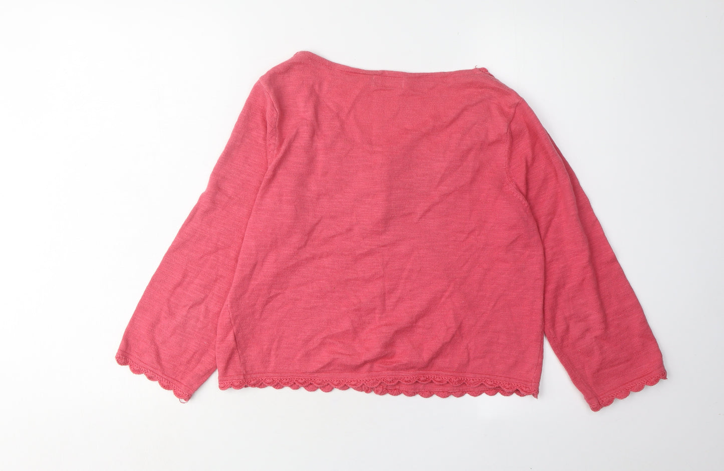 Marks and Spencer Women's Pink Cardigan Size 12