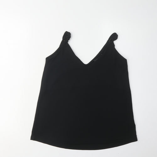 Next Women's Black Camisole Tank Top - Size 6 Petite