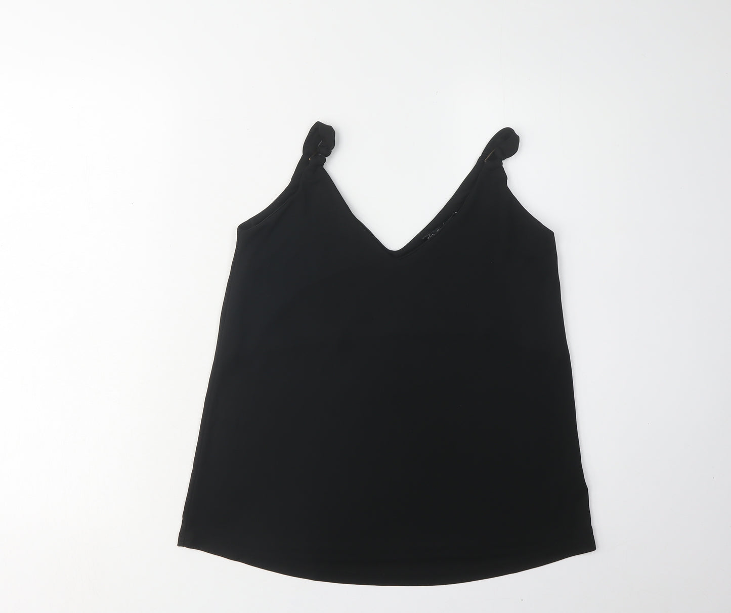 Next Women's Black Camisole Tank Top - Size 6 Petite