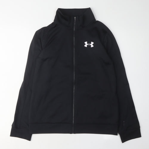 Under Armour Boys Black Full Zip Sweatshirt 12-13Y
