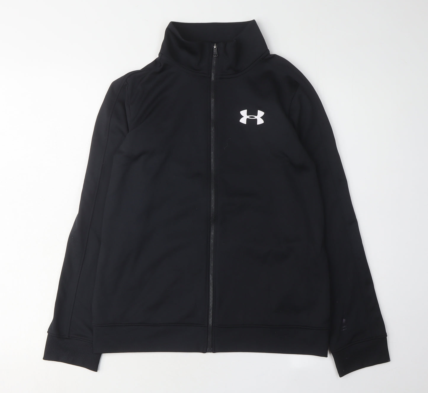 Under Armour Boys Black Full Zip Sweatshirt 12-13Y