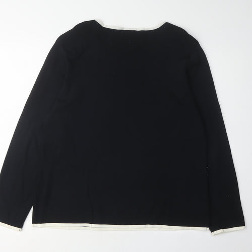 Roman Originals Women's Black XL Pullover Jumper
