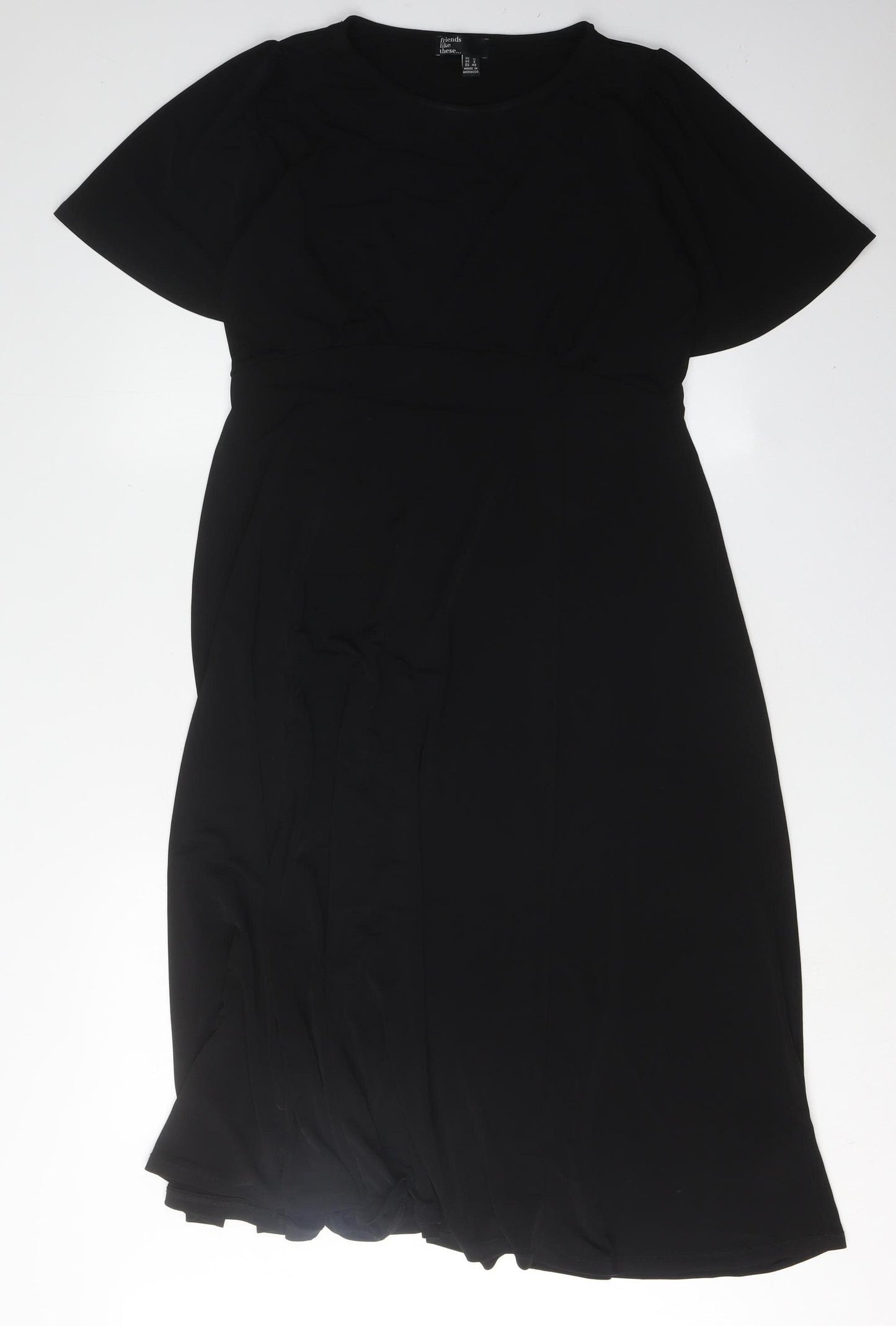 Friends Like These Black Dress Women Size 12