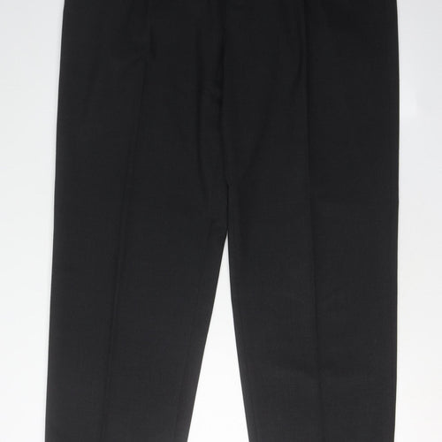 Marks and Spencer Men's Black Formal Trousers 40