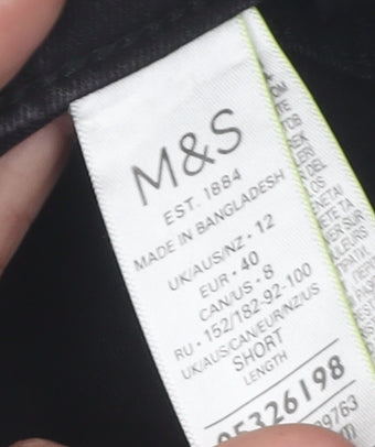 Marks and Spencer Women's Black Jeans Size 12