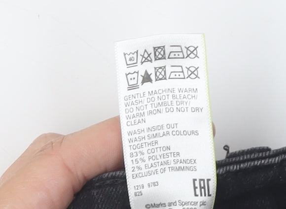 Marks and Spencer Women's Black Jeans Size 12