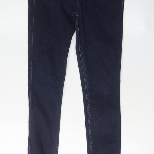 Hollister Women's Blue Skinny Jeans High Rise