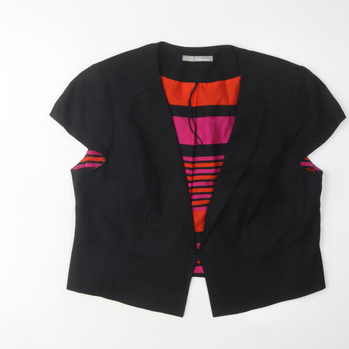 Marks and Spencer Women's Black Suit Jacket Size 16