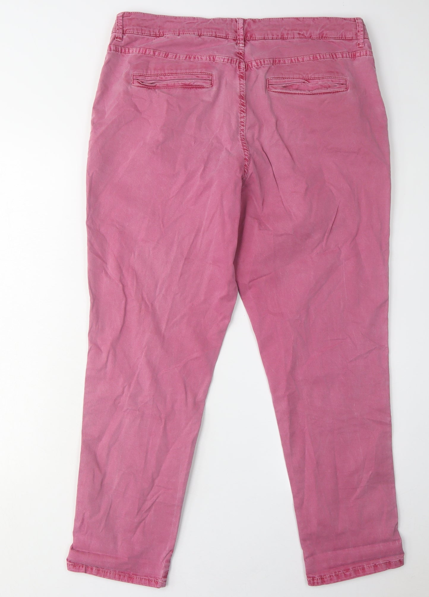 Mantaray Women's Pink Straight Trousers Size 14