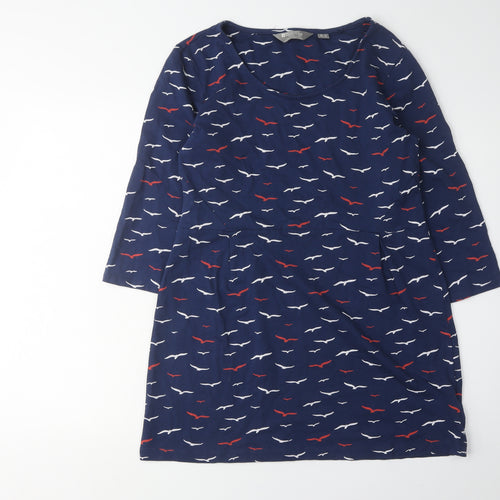 Mountain Warehouse Women's Blue Animal Print Dress 12