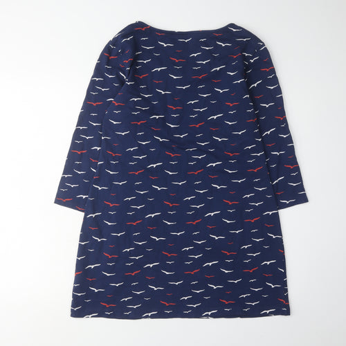 Mountain Warehouse Women's Blue Animal Print Dress 12