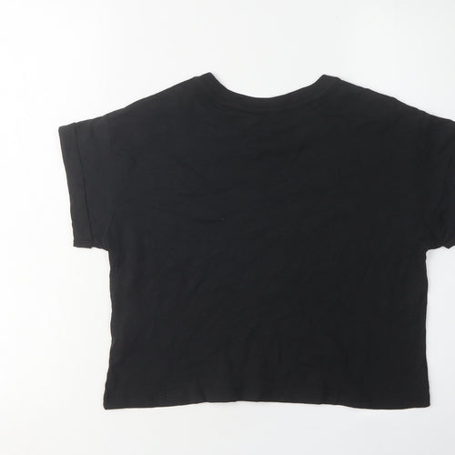 True Religion Women's Black XS Crew Neck T-Shirt