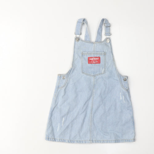 Zara Girls Light Blue Disney Mini Dress 4-5 Years