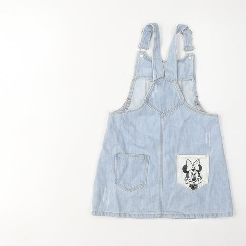 Zara Girls Light Blue Disney Mini Dress 4-5 Years