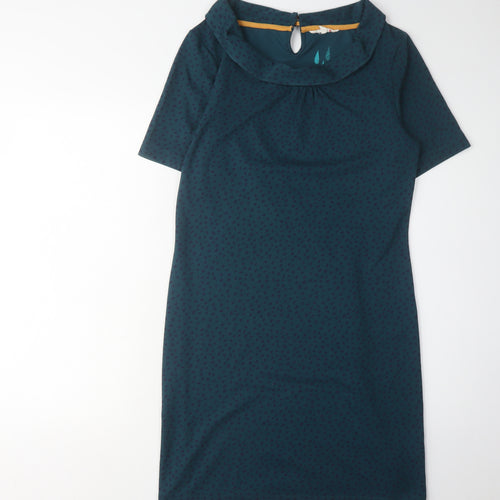 White Stuff Women's Blue Shift Dress Size 10