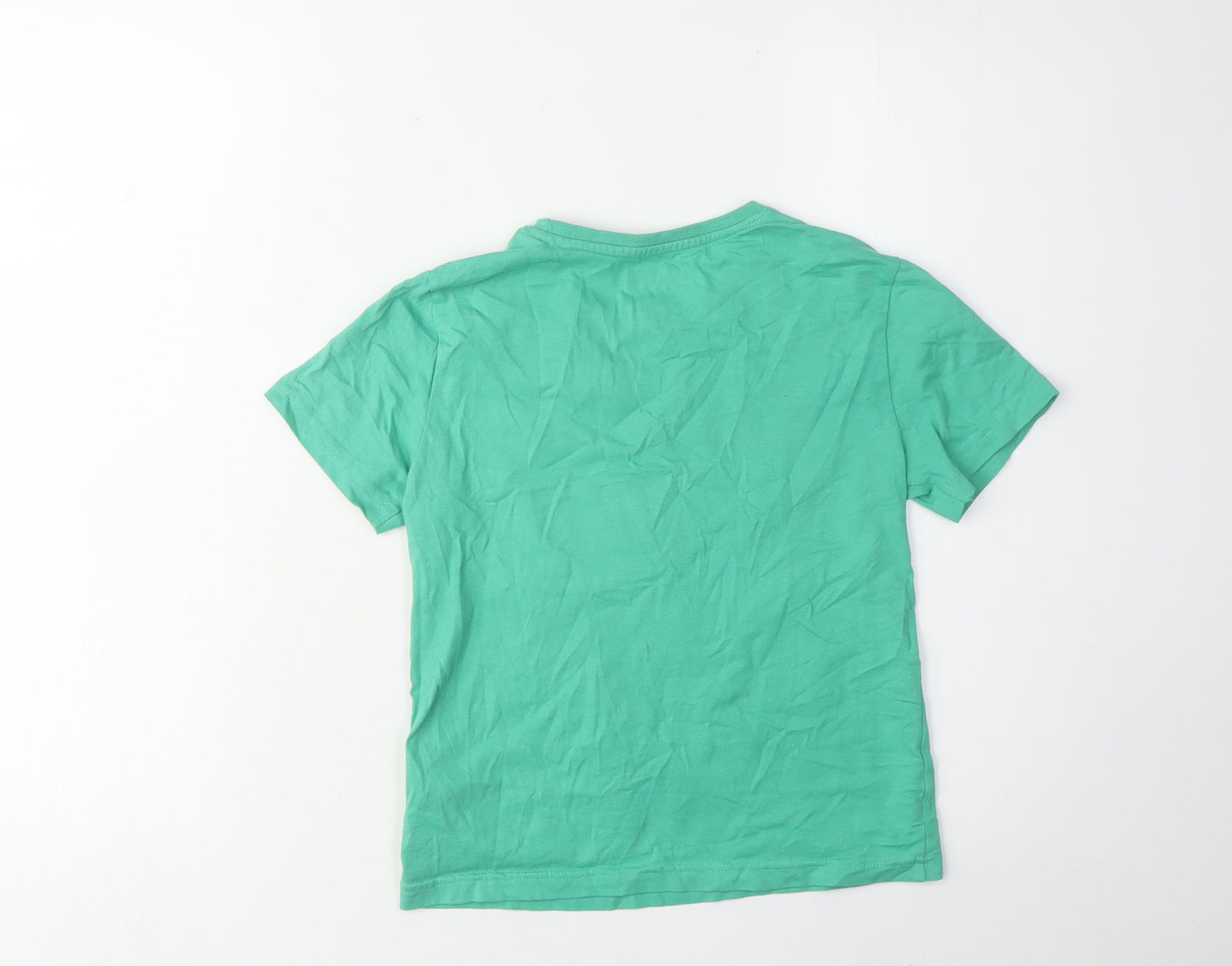 Marvel Spider-Man Boys Green T-Shirt 7-8 Years