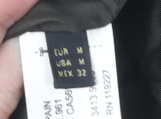 Massimo Dutti Women's Wool V-Neck Dress M