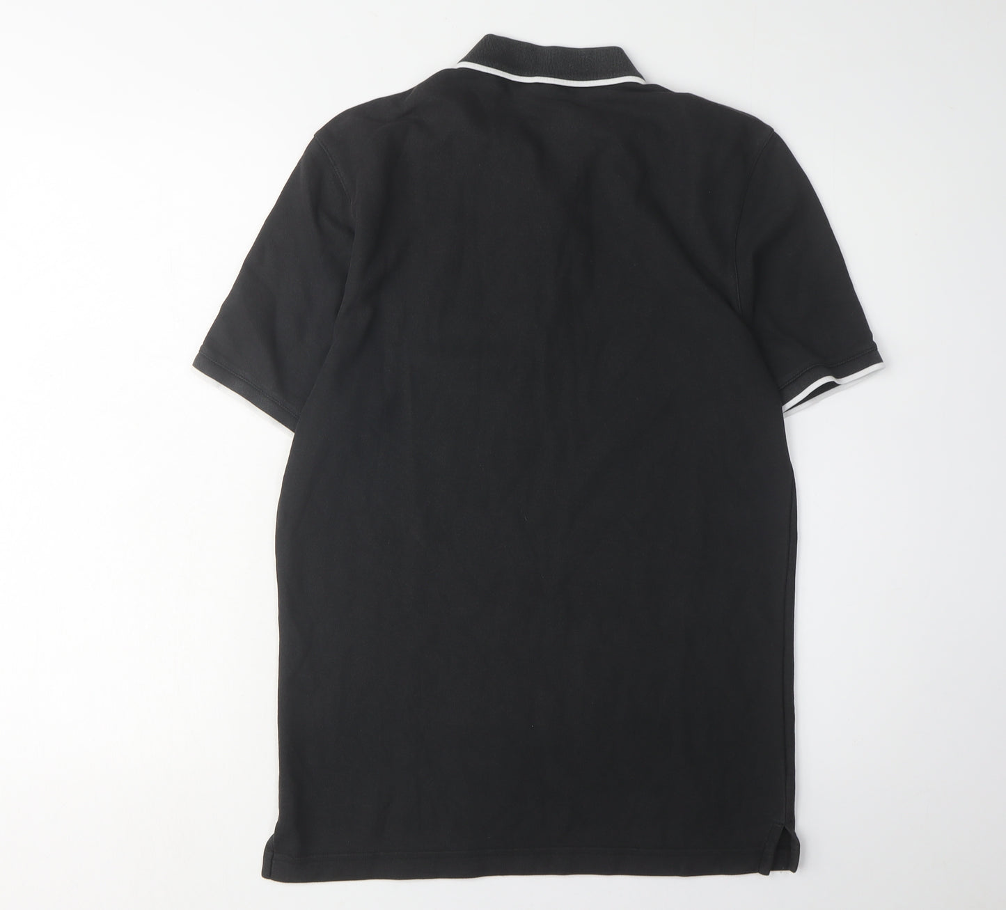 Reebok Men's Black Polo Shirt, Size M, Casual