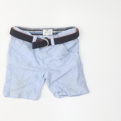 Jasper Conran Boys Blue Chino Shorts, Size 12-18 Months