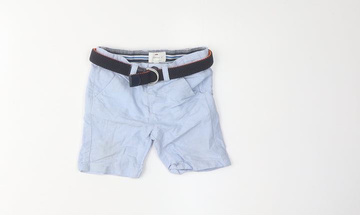 Jasper Conran Boys Blue Chino Shorts, Size 12-18 Months