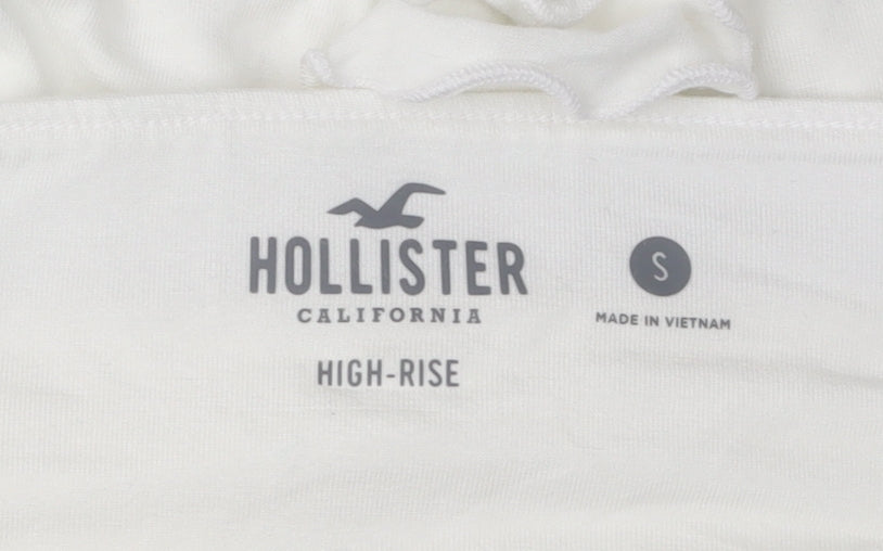 Hollister Women's White High Rise Skirt S