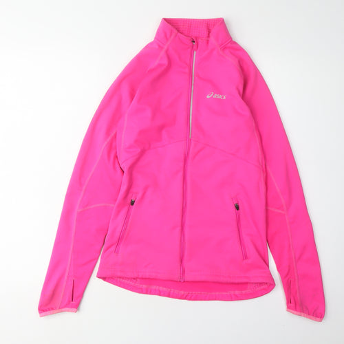 Asics Women's Pink Activewear Jacket Size S
