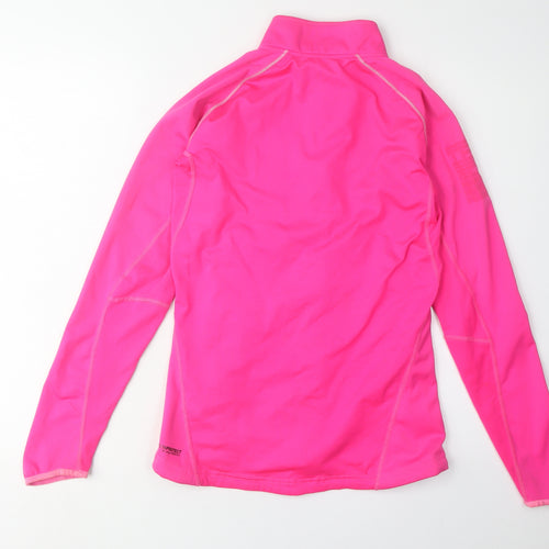 Asics Women's Pink Activewear Jacket Size S