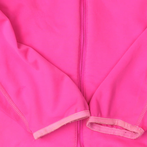 Asics Women's Pink Activewear Jacket Size S