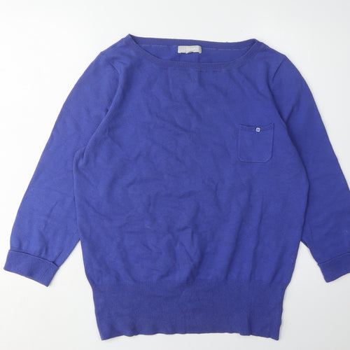 Red Herring Women's Blue Pullover Jumper Size 18