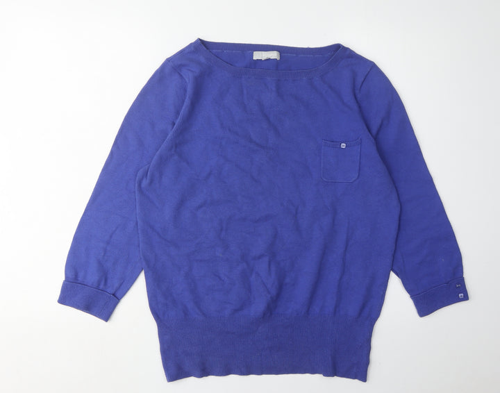 Red Herring Women's Blue Pullover Jumper Size 18