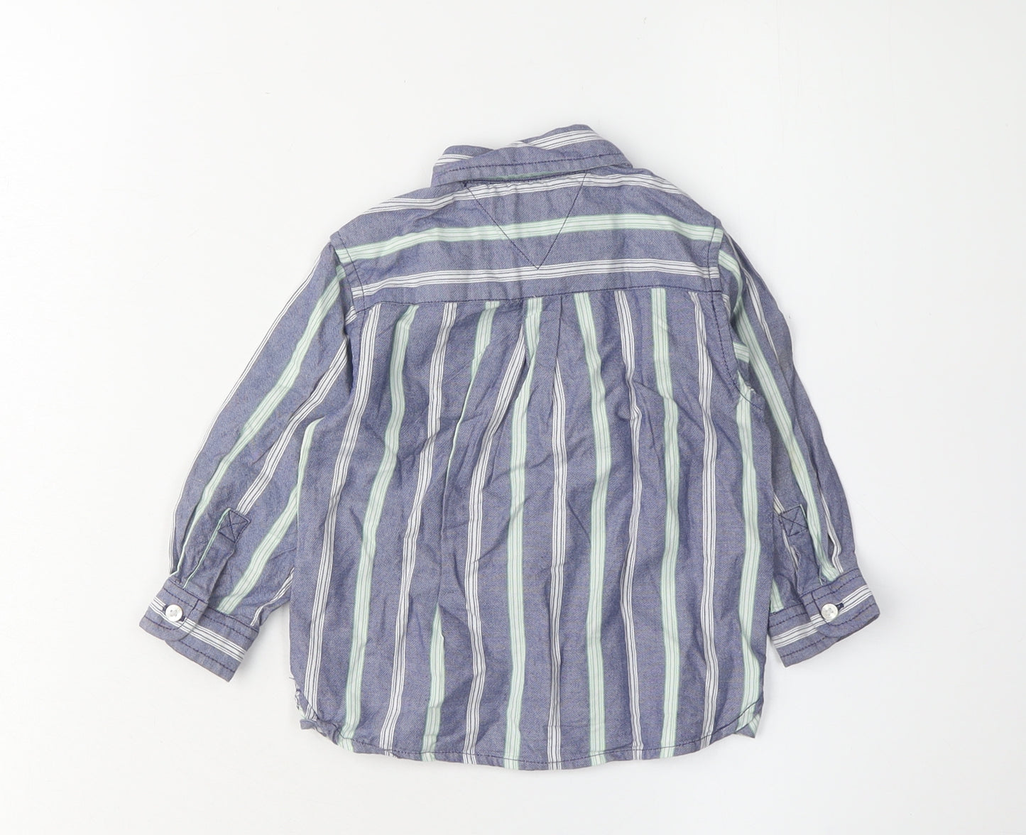 Tommy Hilfiger Boys Button-Up Striped Shirt 18-24 Months