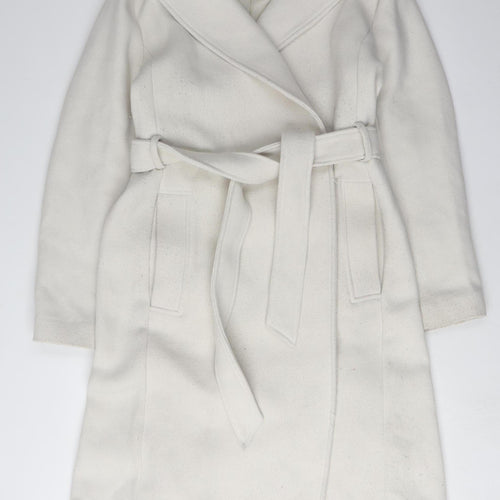 H&M Women’s Ivory Trench Coat, Size 10
