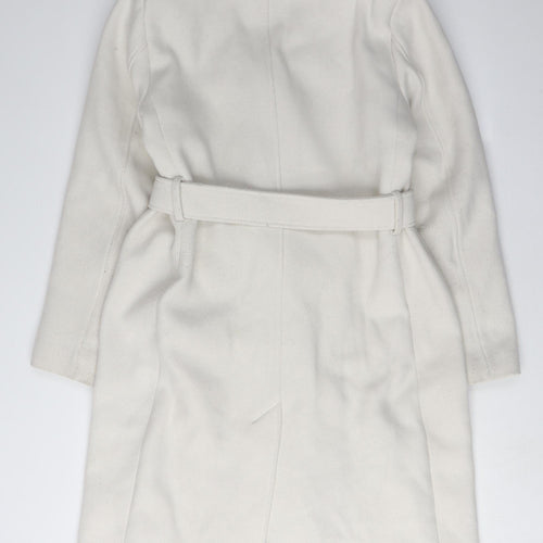 H&M Women’s Ivory Trench Coat, Size 10