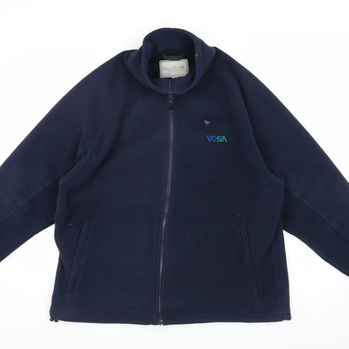 Regatta Men's Blue Fleece Jacket, Size M