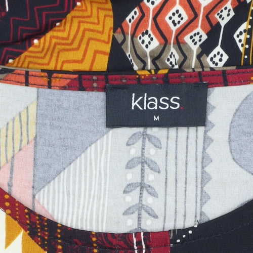Klass Women's Multicoloured Tunic Blouse Size M