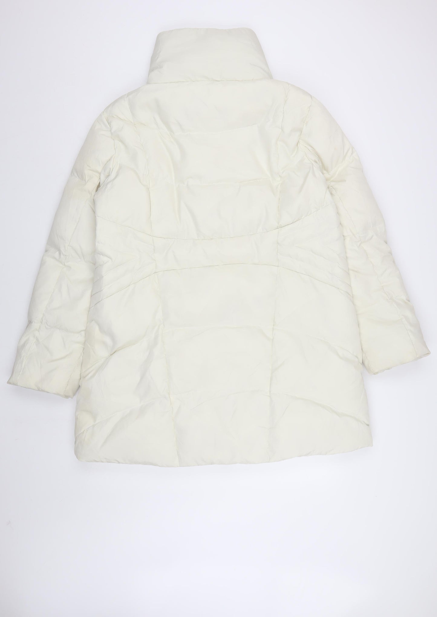 Centigrade Women's Ivory Long Puffer Jacket L