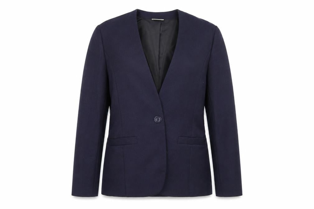 Eastex Women's Blue Blazer UK 12 Classic Business