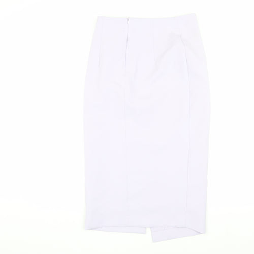 Marks and Spencer Women's White Pencil Skirt Size 10