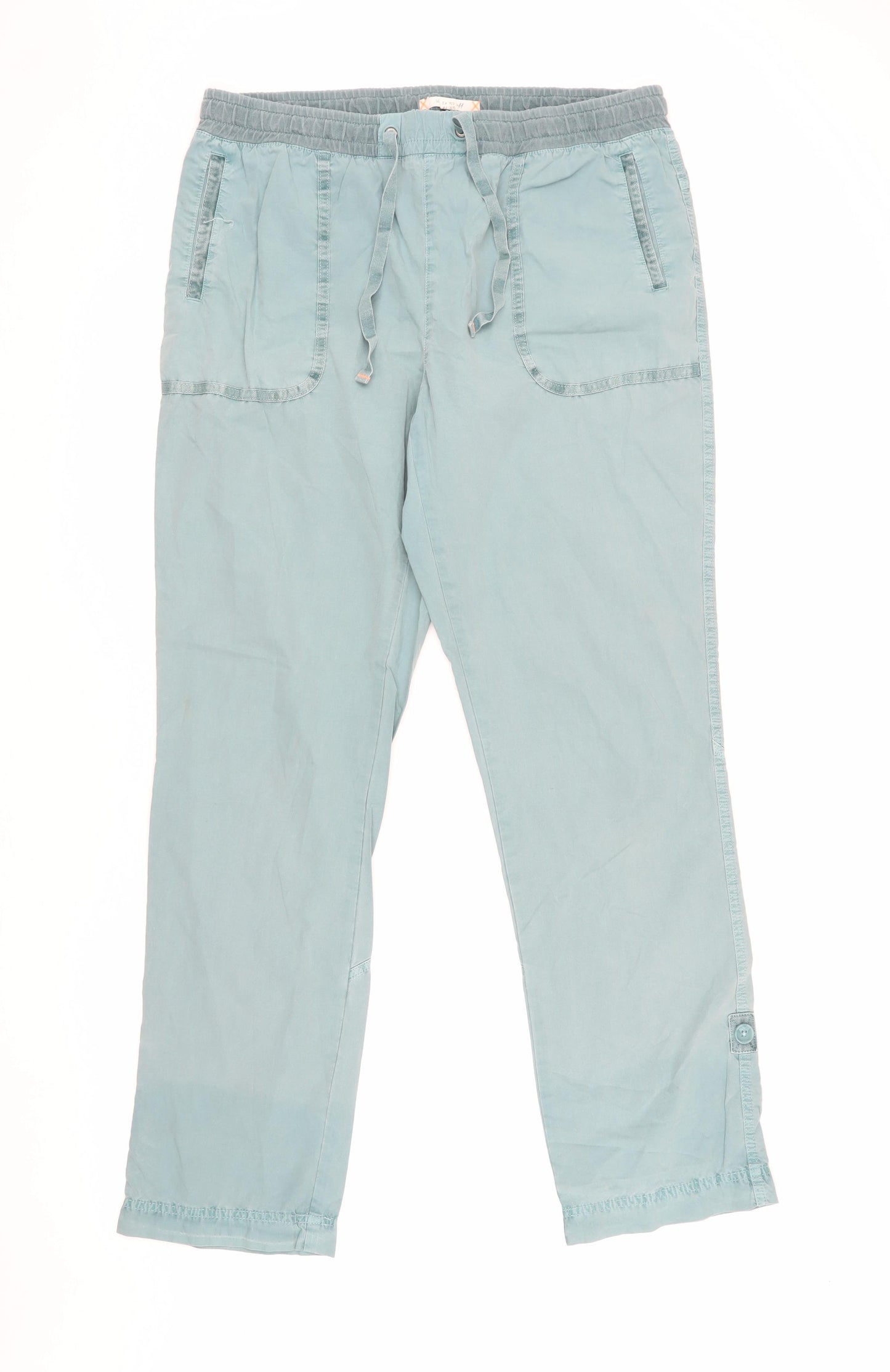 White Stuff Women's Blue Cargo Trousers Size 14