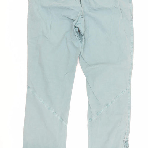 White Stuff Women's Blue Cargo Trousers Size 14