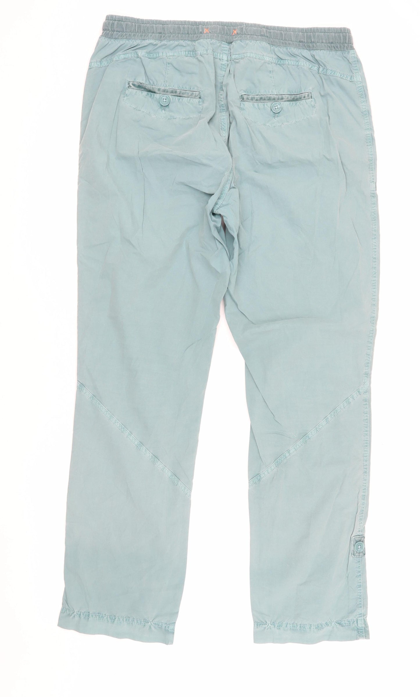 White Stuff Women's Blue Cargo Trousers Size 14