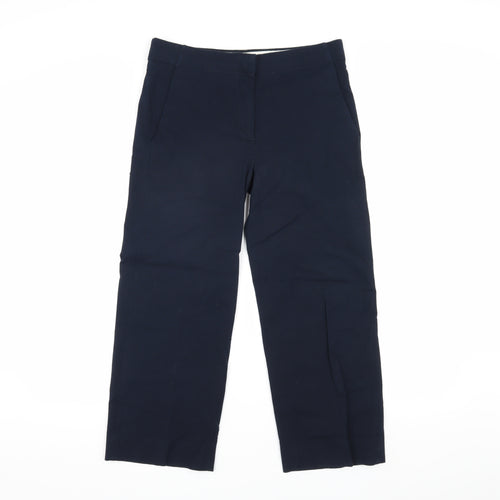 J.Crew Womens Blue Trousers Size 2XS Straight Leg