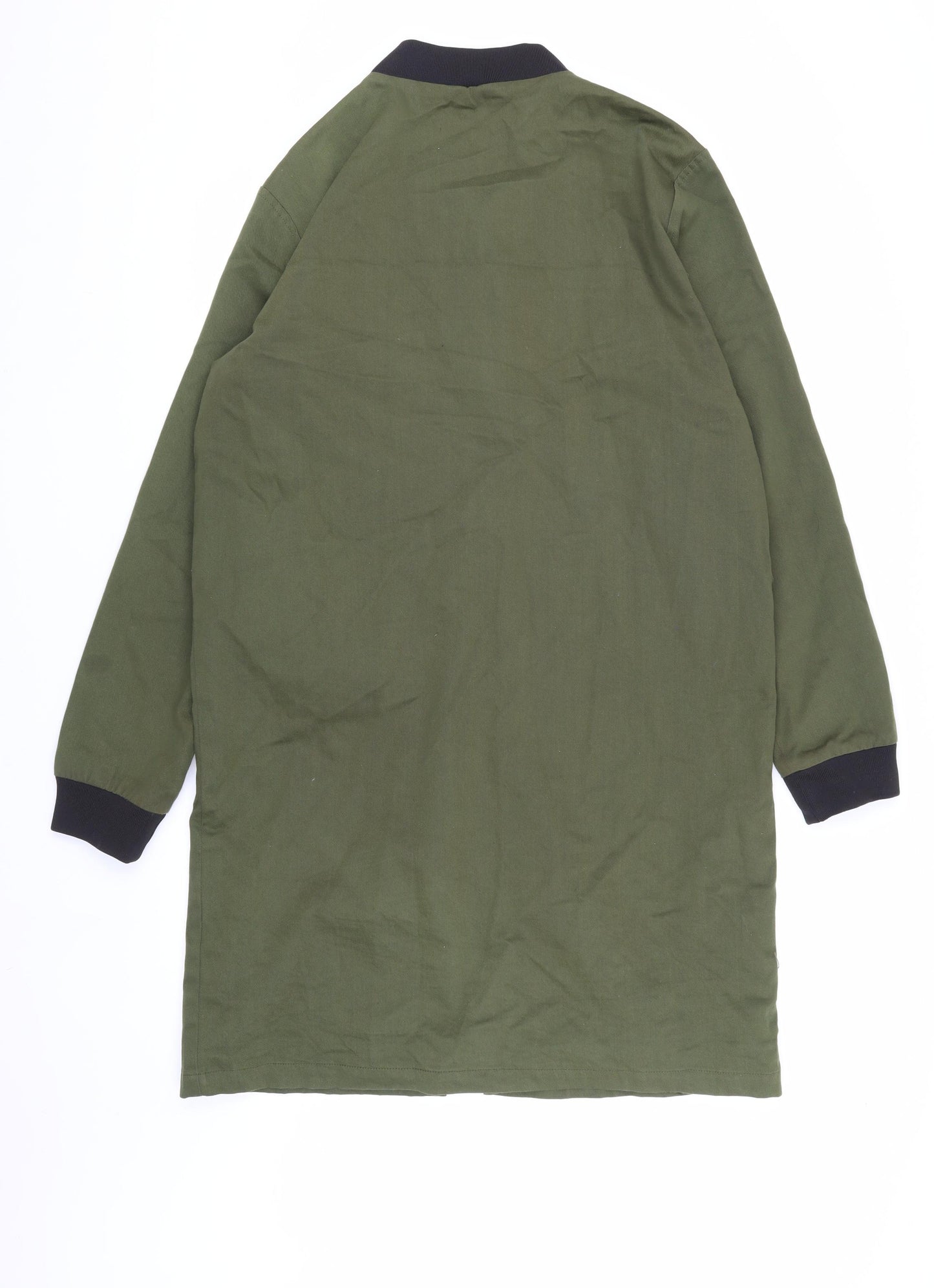 Boohoo Man Green L Bomber Jacket for Men, Casual & Stylish
