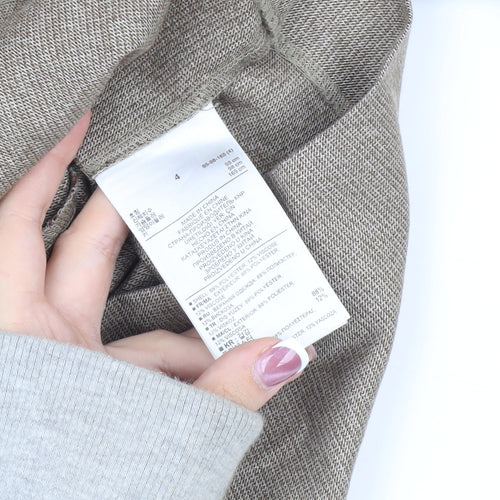 Gap Women's Beige Shirt Dress Size 8 - Autumn Casual Wear