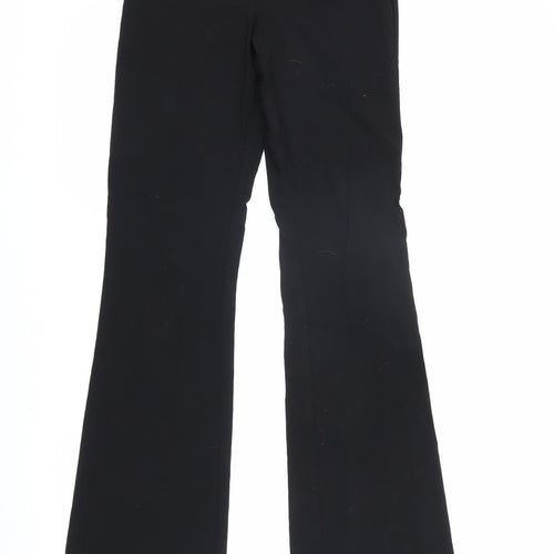 Jane Norman Black Flared Trousers - Women's Size 10