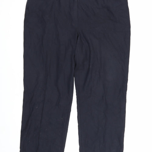 Basler Men's Navy Dress Pants - M, Business Casual