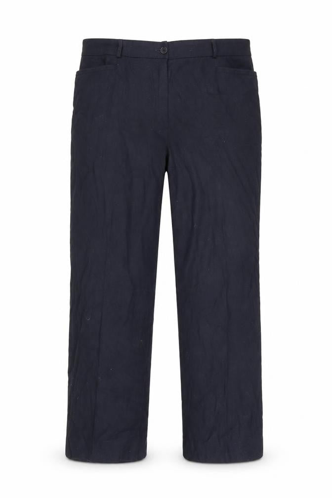 Basler Men's Navy Dress Pants - M, Business Casual
